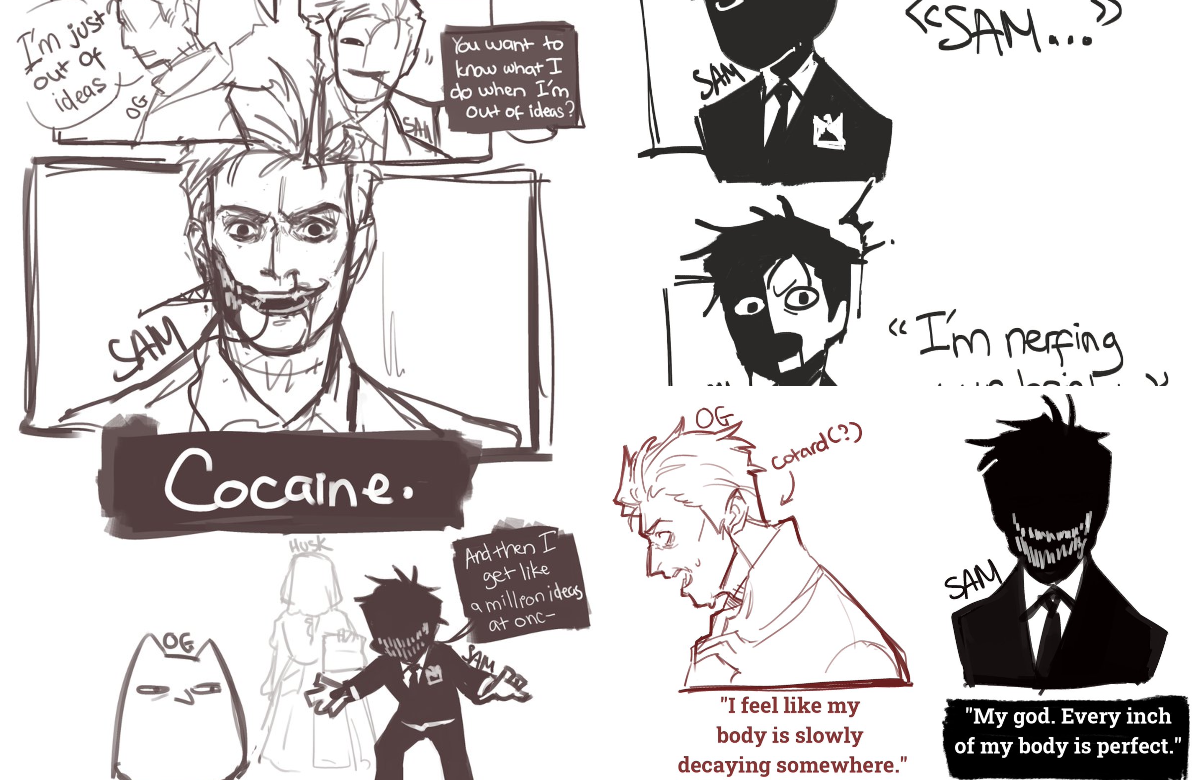 Mayuurx| Comms Open on X: "SAM doodles #PerpetuityDissonance" / X