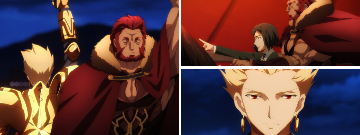 Fate / Zero ミニフォトシール ギルガメッシュ イスカンダル 708302320581214210