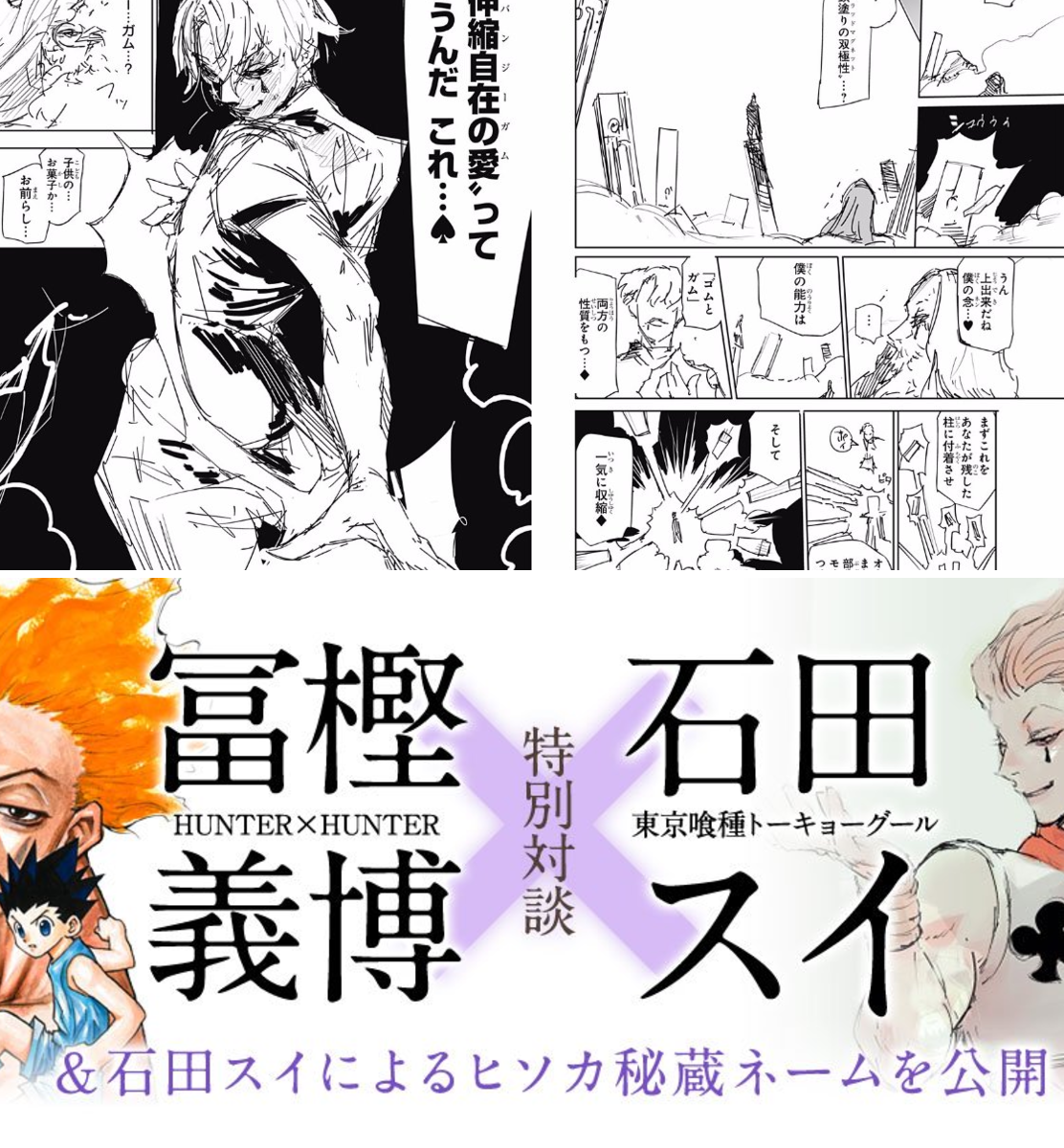 ハンター ハンター 石田 スイ