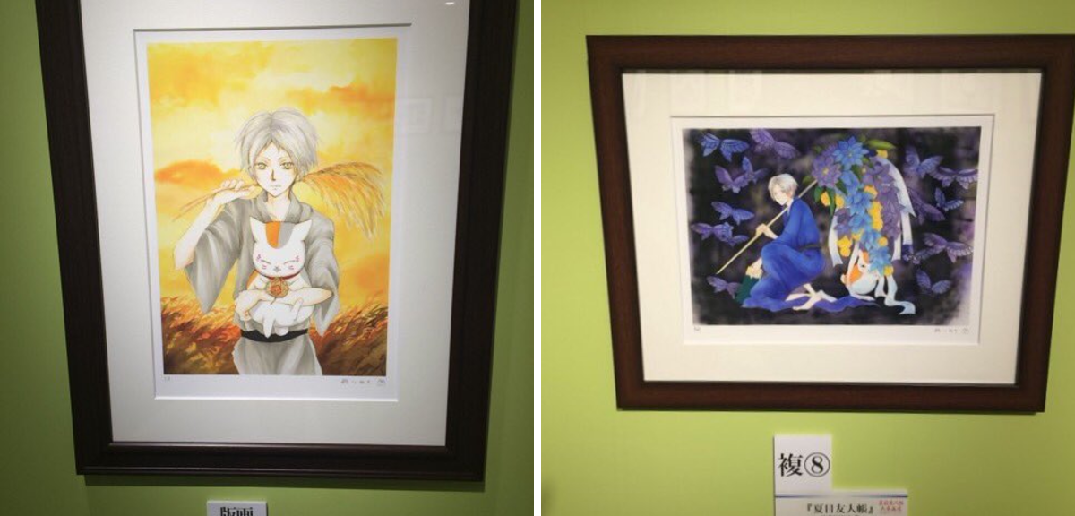 夏目友人帳 大原画展 版上サイン入り額装版画(原作版) 複製原画7 夏目友人帳 公式 على X: 
