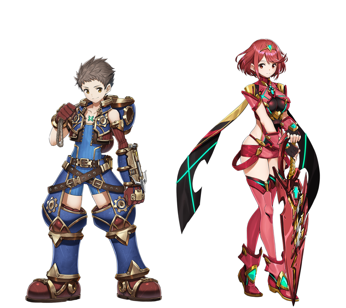 ゼノブレイド総合 در X: «『ゼノブレイド2』のメインキャラクター