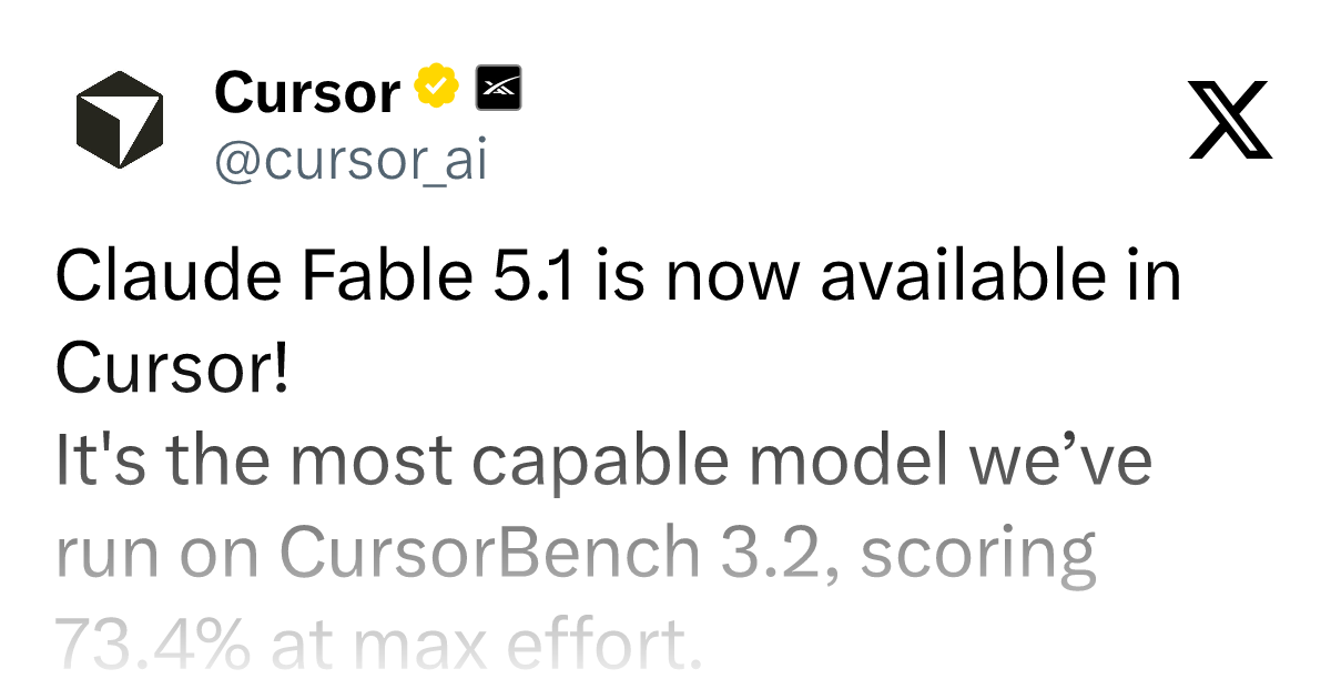Cursor profile picture